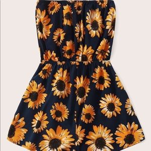 Sunflower romper